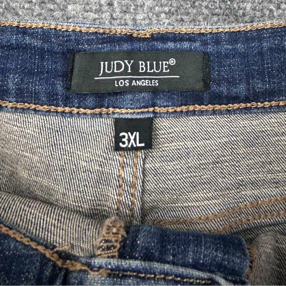 Judy Blue Mid Rise Denim Shorts Womens Size 3X NWT - Picture 7 of 10